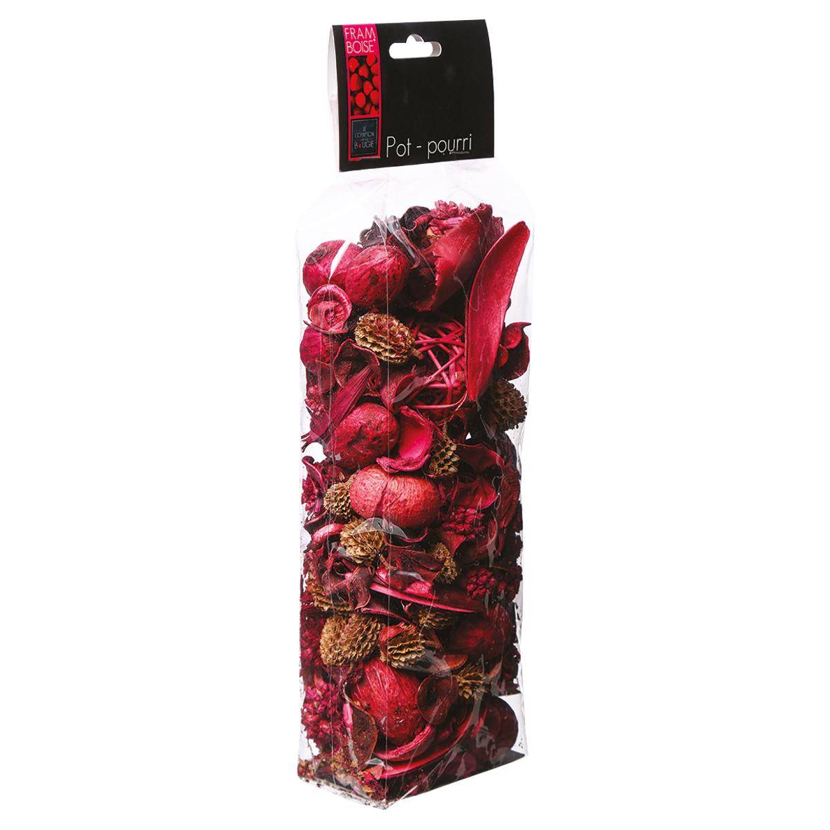 SUSZONE KWIATY Pot pourii 140g O ZAPACHU MALINY