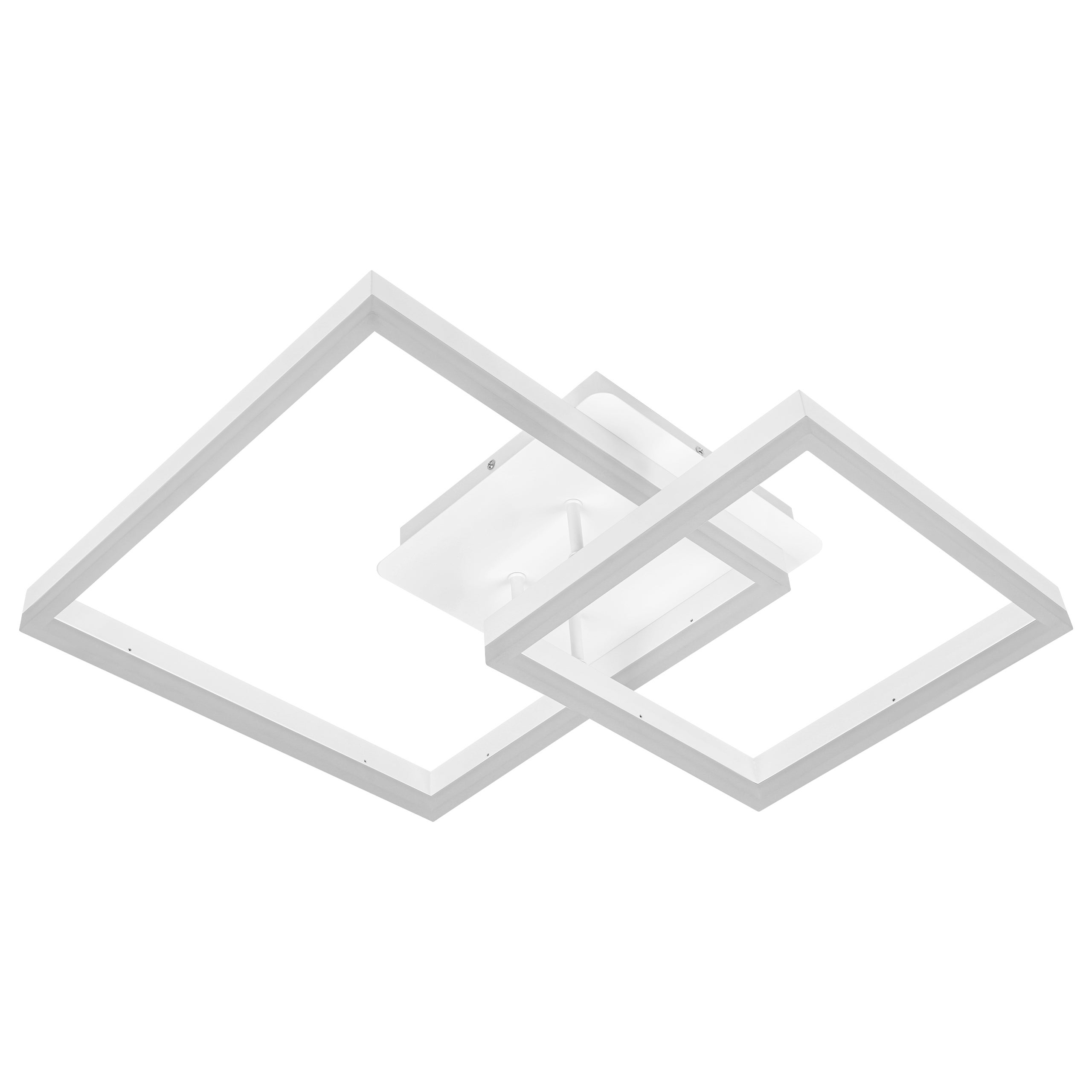 Żyrandol LED Herkules 70W 54x54x13 cm IP20 3000K-6500K regulacja barwy i ściemniania biały MasterLED