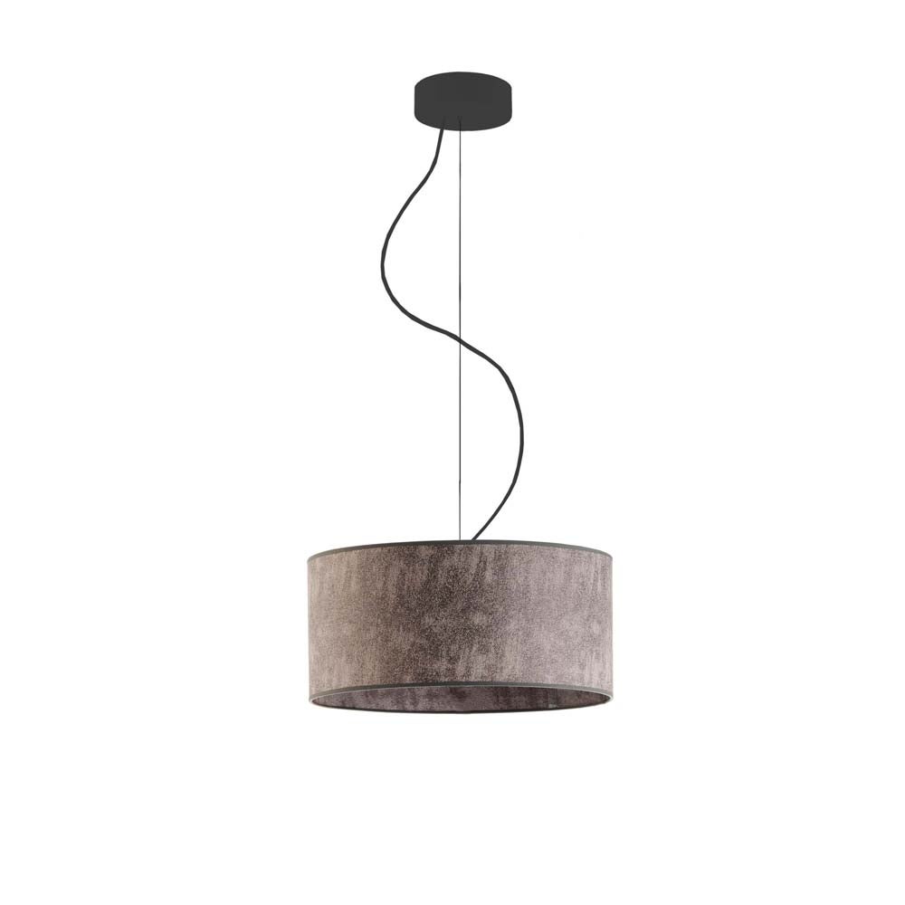 Lampa sufitowa żyrandol lampa wisząca z abażurem walec 30 cm BLUES