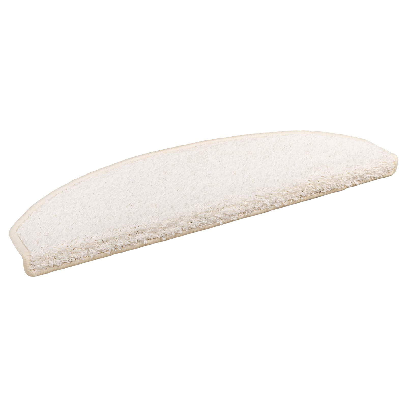 Samoprzylepne maty na schody 15 pcs Biały 80 x 24,5 x 3,5 cm vidaXL