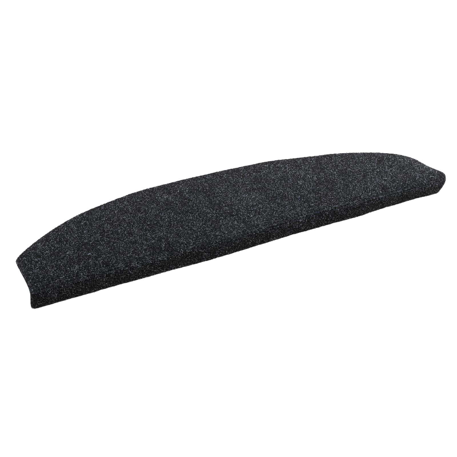 Samoprzylepne maty na schody 15 pcs Czarny 80 x 24,5 x 3,5 cm vidaXL
