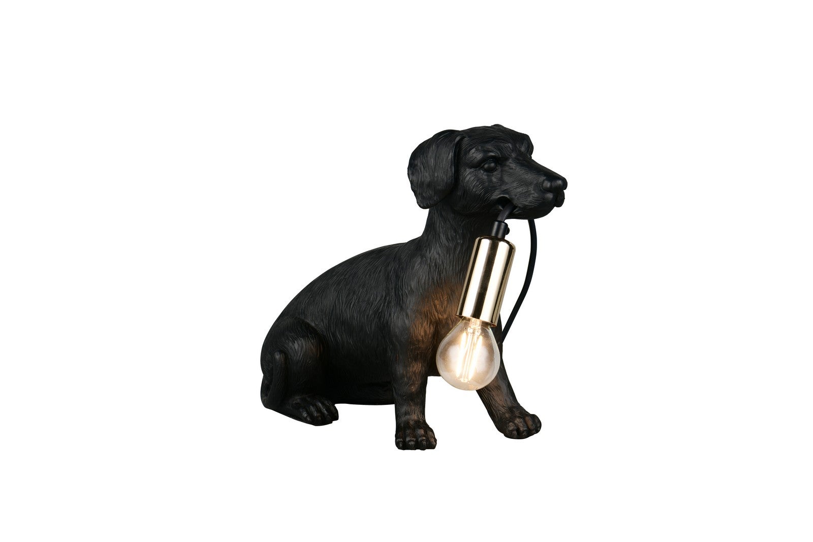 Lampa stołowa RUDI 1xE14x10W tworzywo sztuczne czarna wym:23,5x28x12,5cm IP20 RL