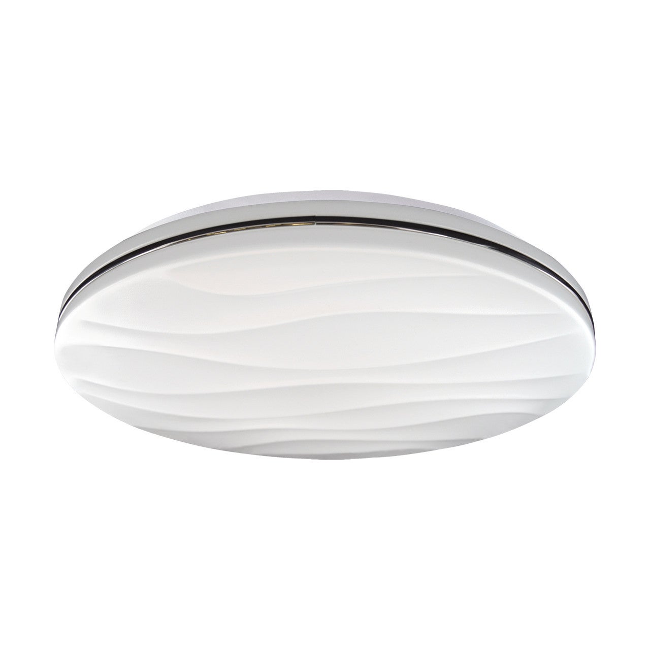 Plafon Klara okrągły biały LED 19W 4000K 1650lm wym: 5,5 x 33 cm IP44 tworzywo sztuczne Struhm