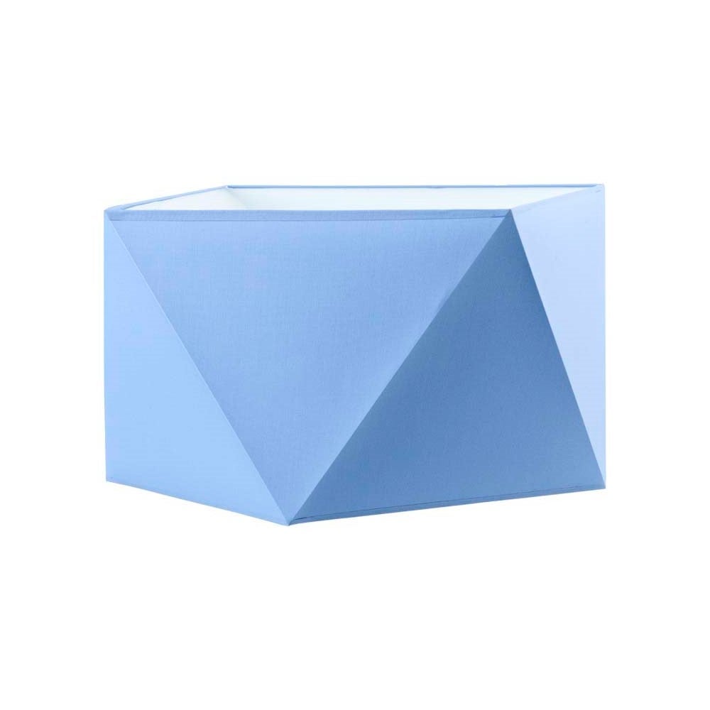 Abażur klosz do lampy nocnej/kinkietu diament 16x16 cm