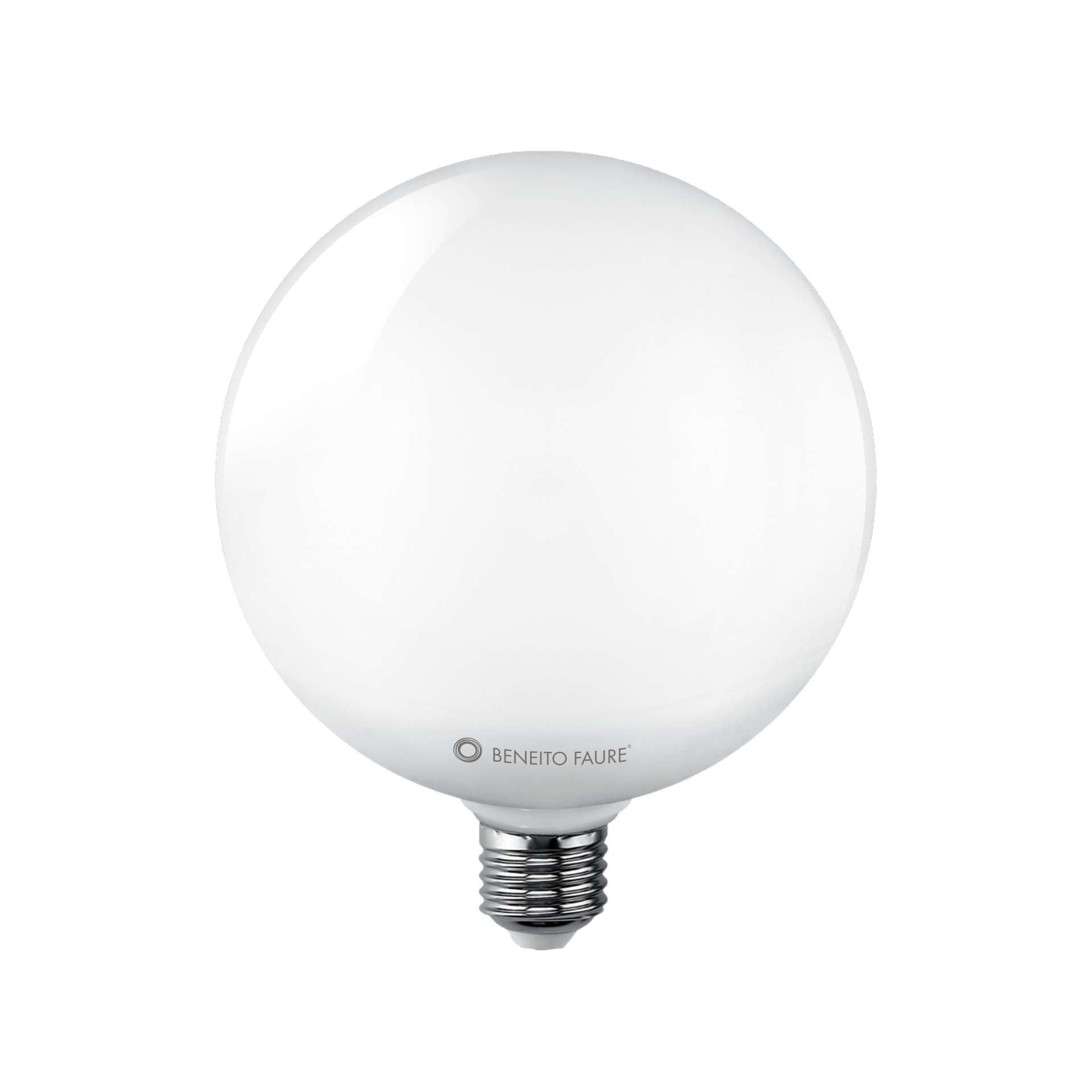 Żarówka kulista LED E27 Retrofit 15 W, 360-stopniowa, 2700 K, 1400 lumenów – Beneito & Faure do wydajnego oświetlenia wnętrz