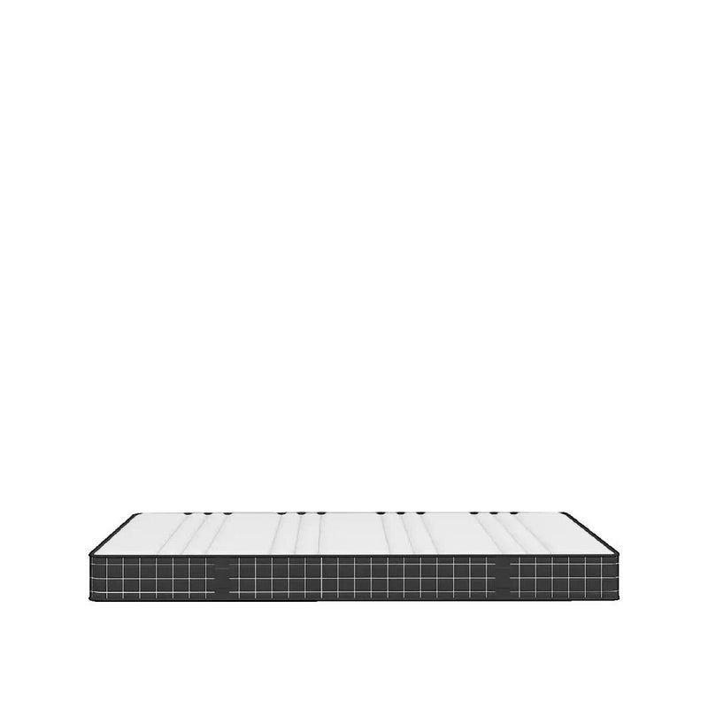 Materac sprężynowy bonnell vidaXL 140x190 cm średnia twardość biały