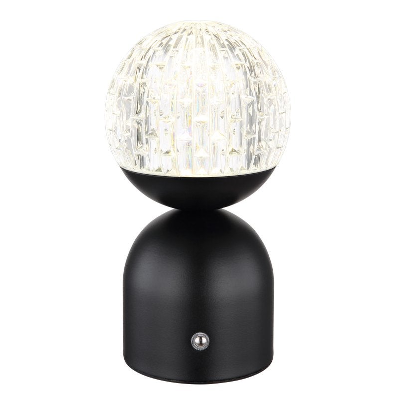 Lampa Stołowa Julsy Czarna LED CCT USB Globo