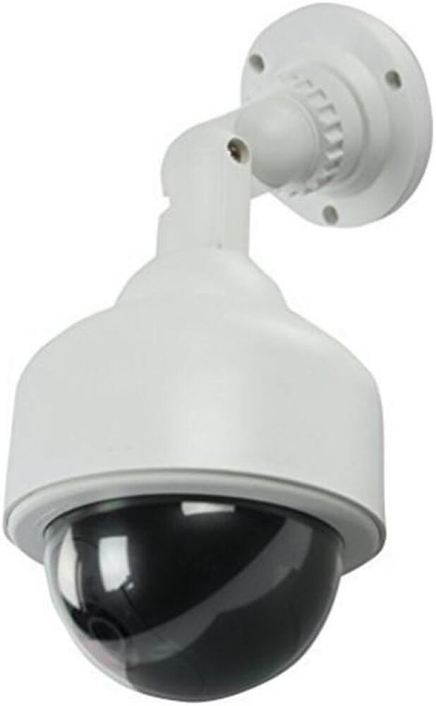 x fałszywa kamera bezpieczeństwa, wodoodporna kamera CCTV z migającą diodą IR LED, monitoring wewnętrzny/zewnętrzny