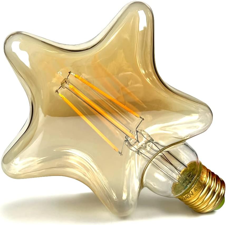 Żarówki LED Żarówka Vintage 4W LED Filament Edison Specjalna Żarówka Dekoracyjna 220 / 240V E27 (Gwiazda)
