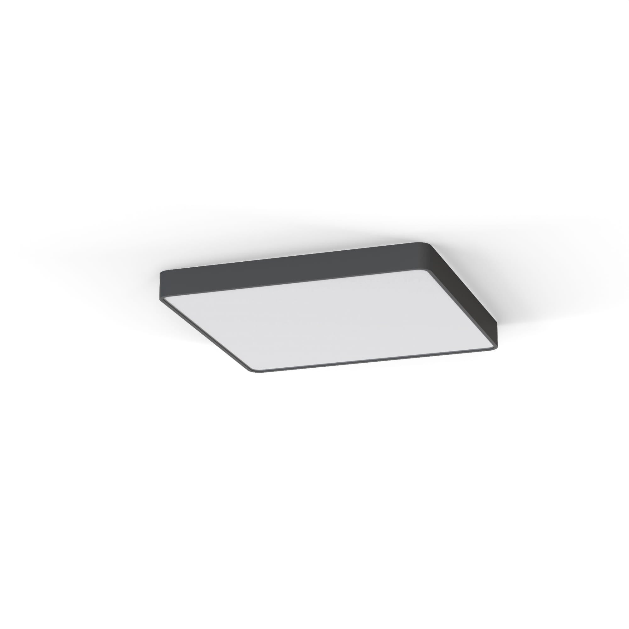 Lampa sufitowa plafon LED Nowodvorski SOFT CEILING 7530 aluminium, grafit