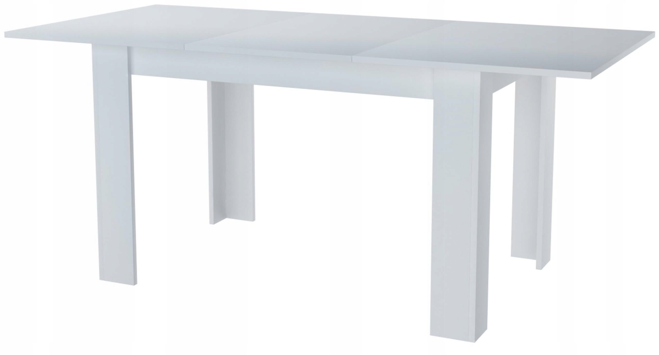 Stół rozkładany KONGO EXT 170X80cm BIAŁY do jadaln