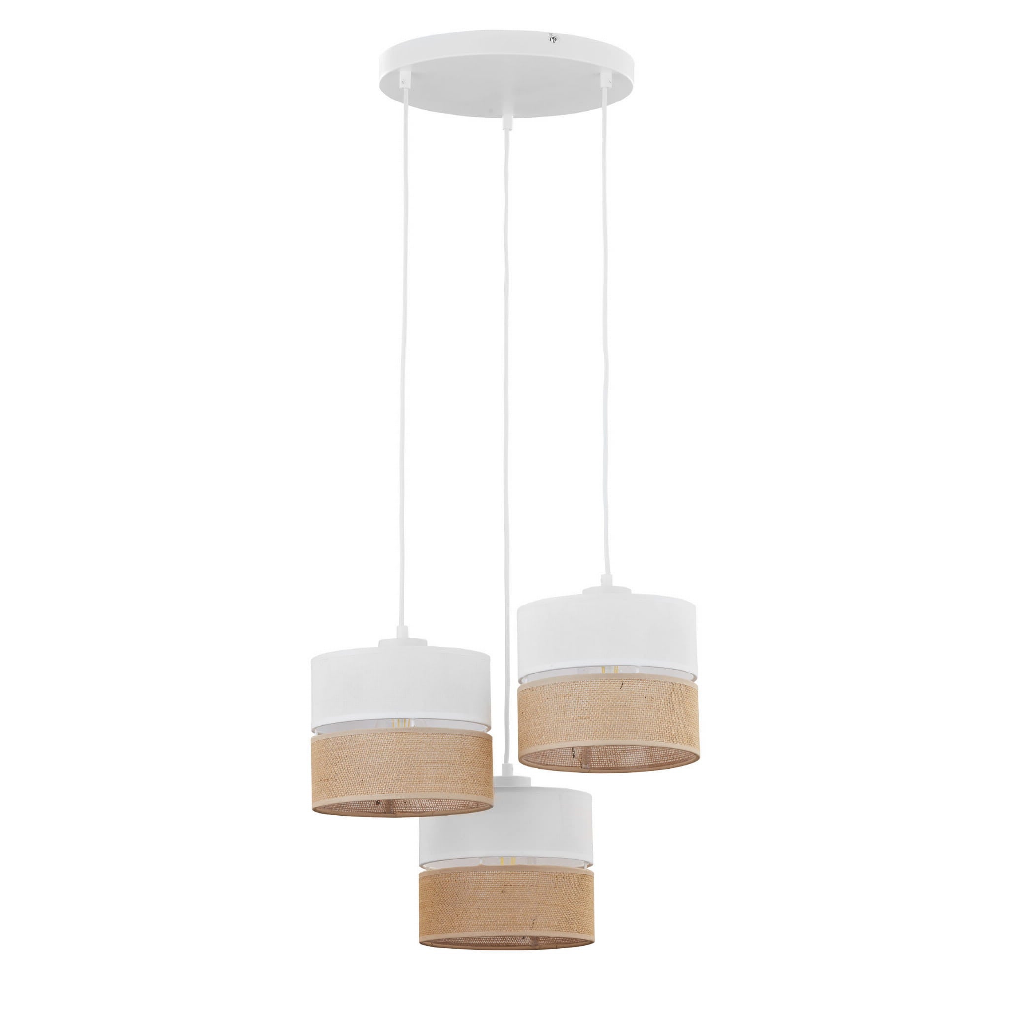 Żyrandol LINOBIANCO 3xE27 15W TK-Lighting 6575