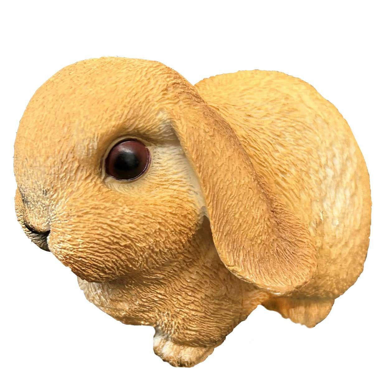 Figurka ogrodowa królik ProGarden biało-brązowa 16 cm 1 szt.