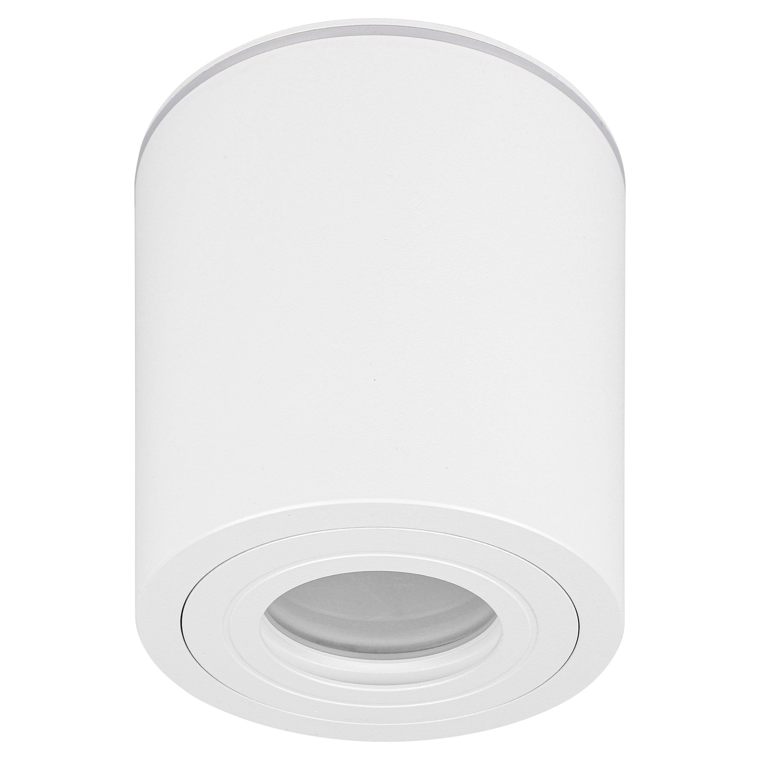 Oprawa sufitowa natynkowa GU10 LED 90x95mm spot lampa tuba biała MasterLED