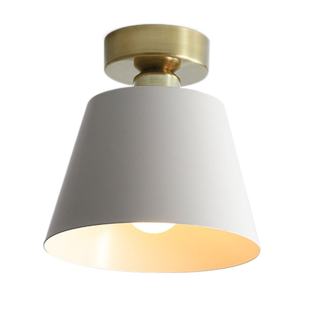 Nowoczesna, częściowo wpuszczana lampa sufitowa LED, platynowa, idealna do korytarzy, restauracji i sypialni, ciepłe światło, 17 x 16 cm