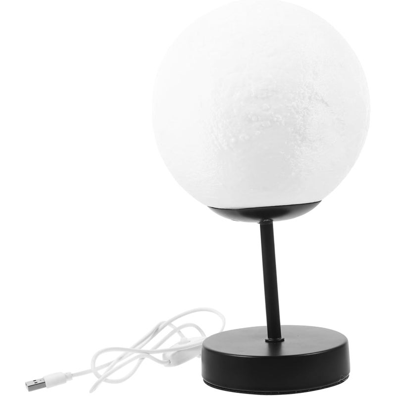 Kreatywna, oryginalna lampka nocna LED do pokoju, biura, dekoracji, zapewniająca relaksującą, nocną atmosferę, idealny księżycowy design.