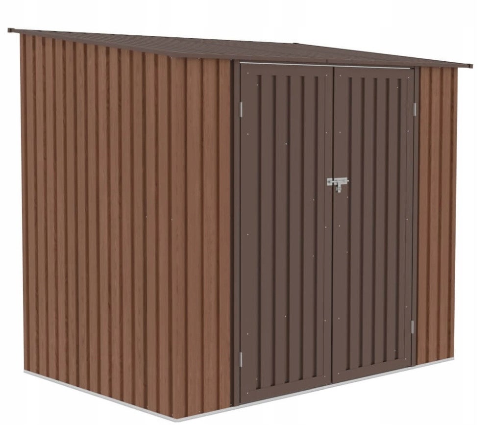 Domek Ogrodowy Narzędziownia na Narzędzia Szopa KENT 222x149cm Metalowy 1 szt