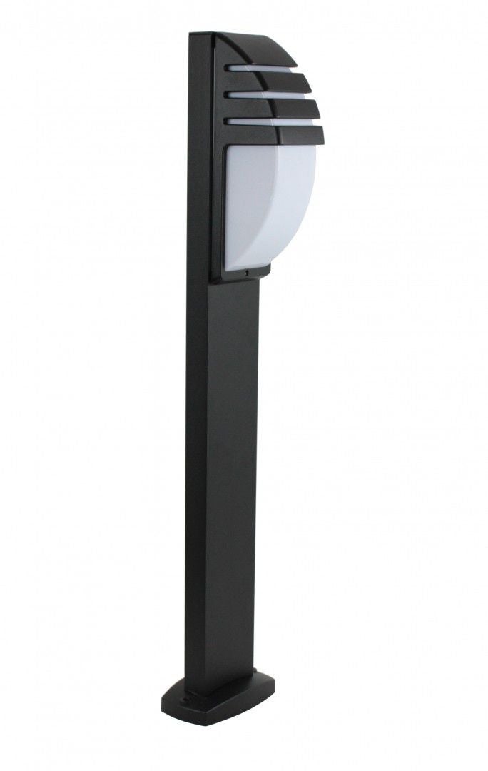Lampa ogrodowa stojąca City czarna 1xE27x60W IP54 wym: 99 x 12,4 x 16 cm aluminium SU-MA