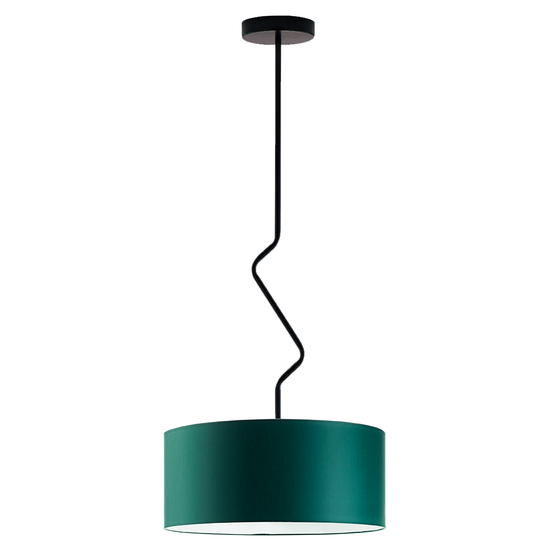 Lampa sufitowa żyrandol lampa wisząca z abażurem walec VESSO