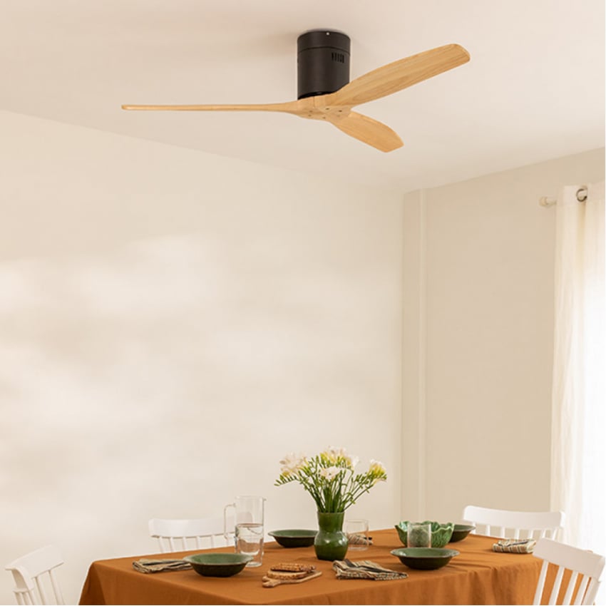 CREATE - WIND CALM - Cichy wentylator sufitowy 40W z technicznymi łopatkami ABS w różnych rozmiarach -
