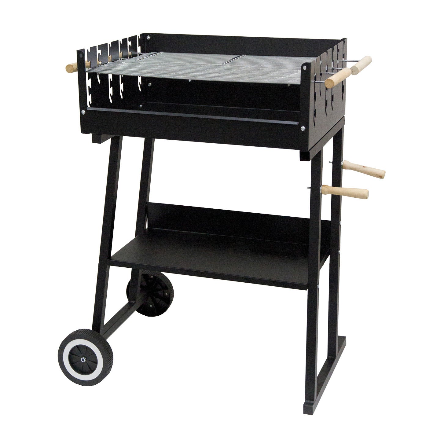 Grill prostokątny wózek 61 x 45 cm - 11470