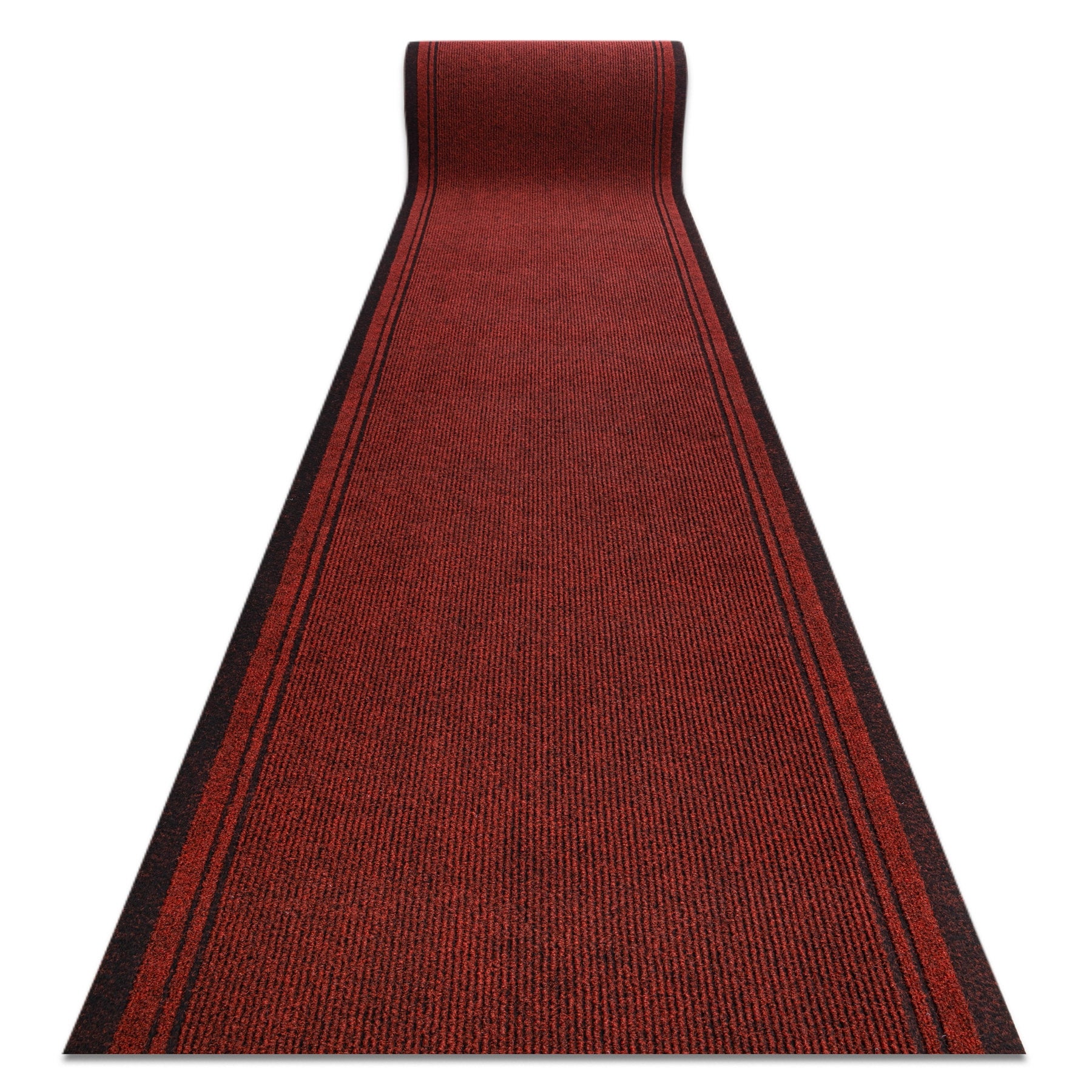 WYCIERACZKA CHODNIK PODGUMOWANY MALAGA czerwony 3066 100 cm 100x670 cm