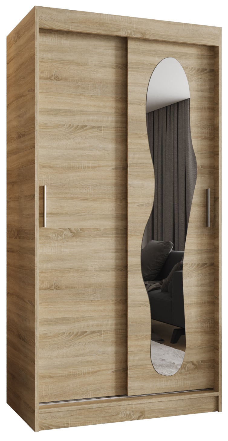 Szafa przesuwna garderoba ULTRA 100 x 62 x 200 cm Sonoma