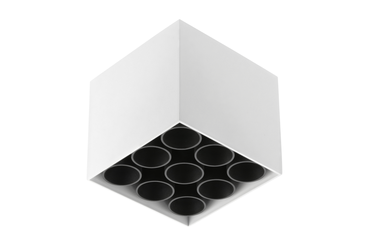 Oprawa sufitowa ARTEMIDA, LED, 20W, 1920lm, 4000K, AC220-240V, IP20, 38°, kwadrat, biały - GTV LIGHTING