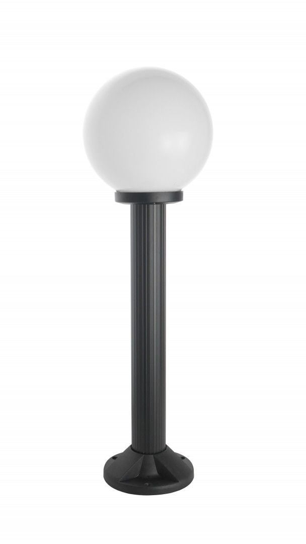 Lampa ogrodowa stojąca Kule czarna 1xE27x60W wym: 70 x 20 x 20 cm tworzywo sztuczne SU-MA