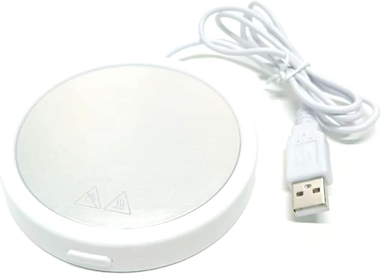 Podgrzewacz do filiżanek, podstawka elektryczna USB, podgrzewacz do czajnika, zapewnia stałą temperaturę kawy, mleka i napojów w biurze i domu