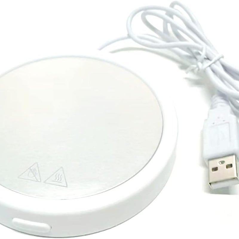 Podgrzewacz do filiżanek, podstawka elektryczna USB, podgrzewacz do czajnika, zapewnia stałą temperaturę kawy, mleka i napojów w biurze i domu