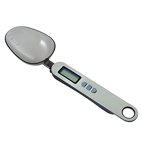 Cyfrowa Łyżka Wagowa, 500G/0.1G 300G/0.1G Elektroniczna Łyżka Miarowa Cyfrowa Skala Łyżeczkowa Elektroniczna Waga Kuchenna