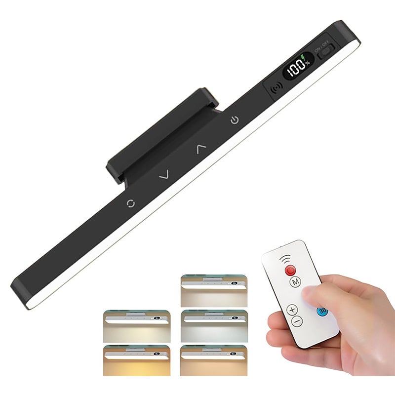 Akumulatorowa lampa do szafki – 5 temperatur barwowych – bateria 1500 mAh – odpowiednia do biur, stolików nocnych i sypialni