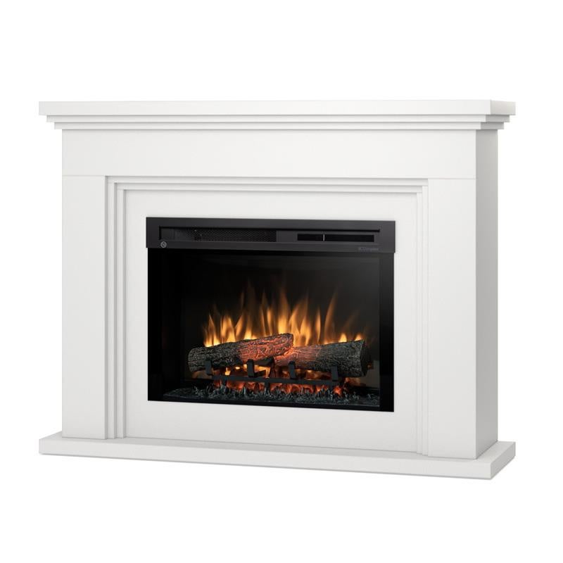Kominek elektryczny ścienny 1400W grzewczy LED 26" XHD obudowa biały mat Warmtec Ardila