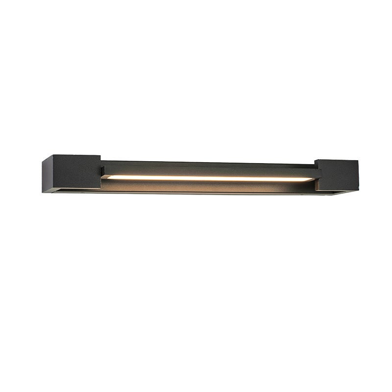 Oświetlenie lustra łazienkowego LED, 12W białe światło, oświetlenie szafki 40 cm, montaż ścienny, obrót o 180°, kolor czarny