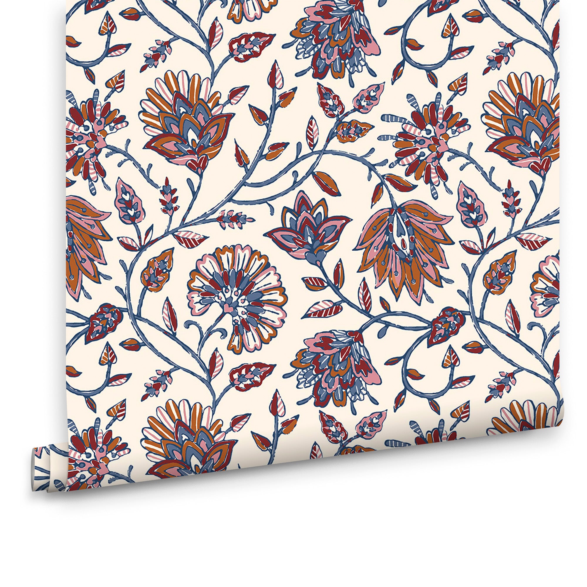 Tapeta flizelinowa - Trailing Indienne Floral