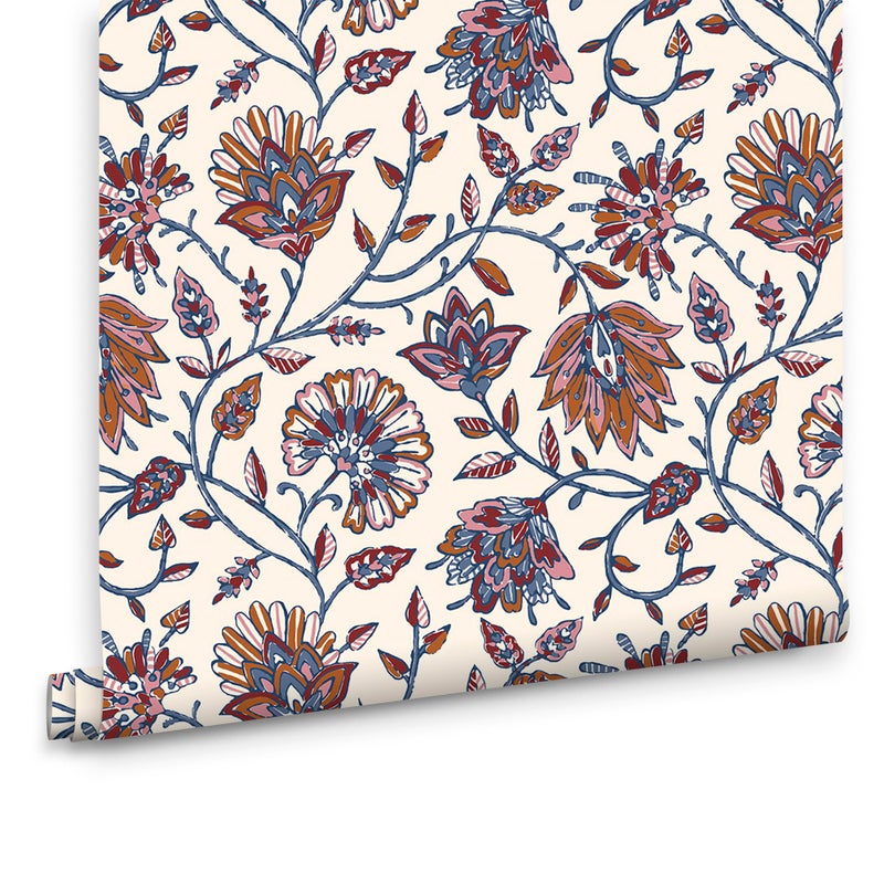 Tapeta flizelinowa - Trailing Indienne Floral