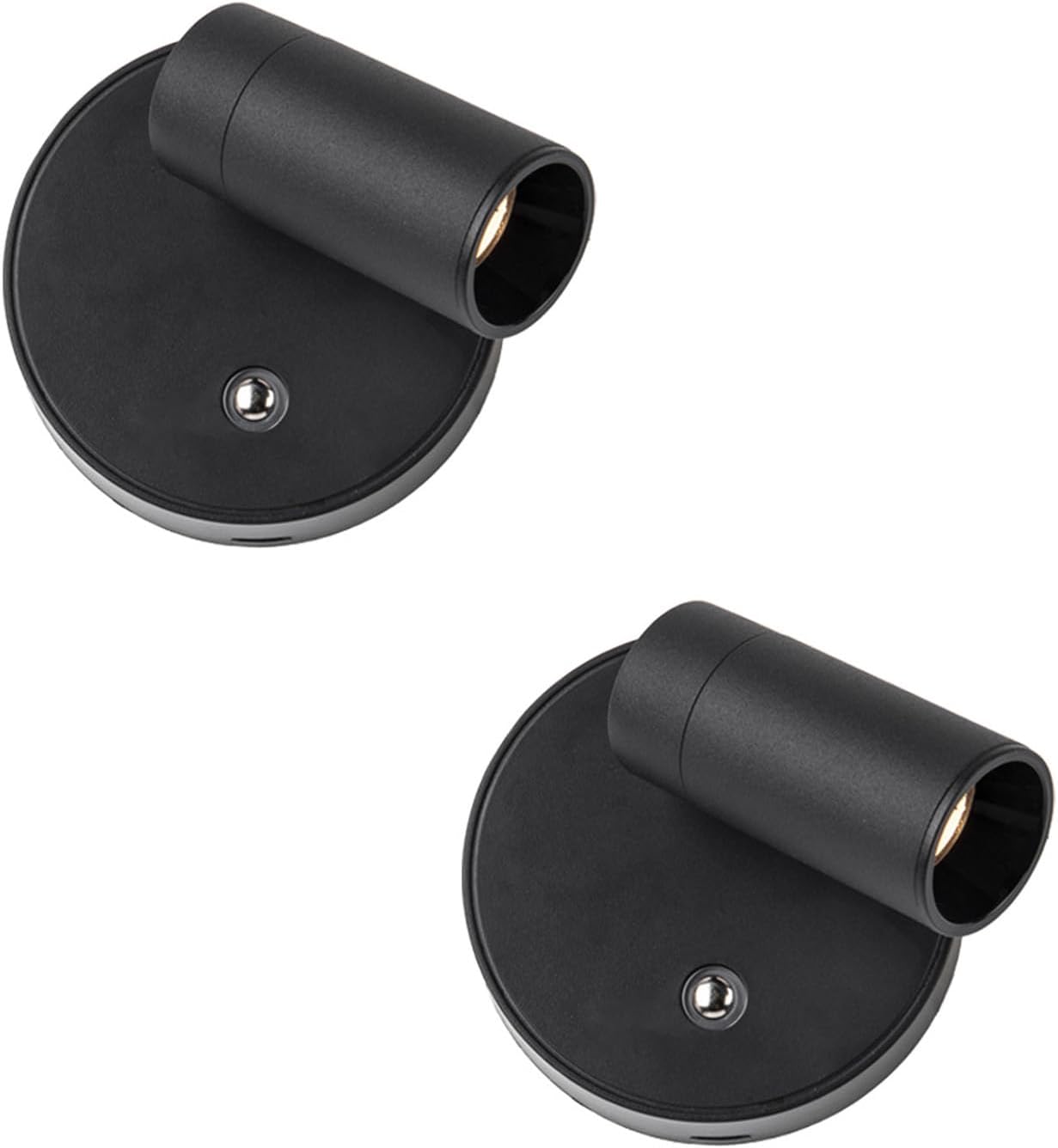 Kinkiet LED, ściemnialny, sterowany dotykowo, 2700K-6500K, oświetlenie ścienne z możliwością ładowania przez USB, do salonu, sypialni i przedpokoju (c