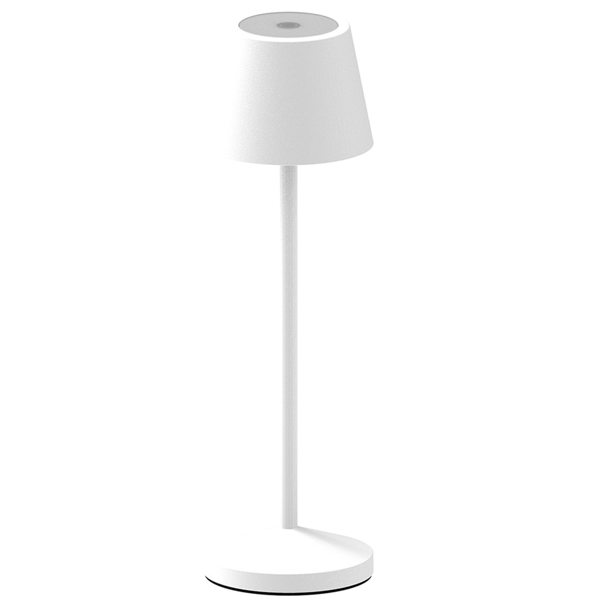 Lampa stołowa bezprzewodowa EMILY, biała, wys. 25 cm