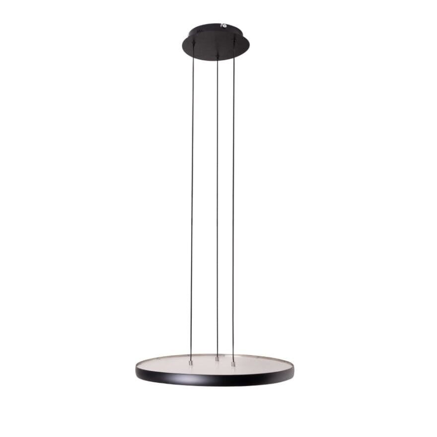 Lampa wisząca nowoczesna czarna obręcz Ø48 cm VIK LED 40W P0556 Maxlight