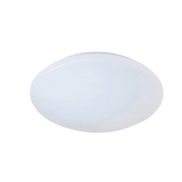 Plafon okrągły LED PUTZ 12W 3000K 1100lm tworzywo sztuczne biały wym:8,5x27x27cm IP44 RL