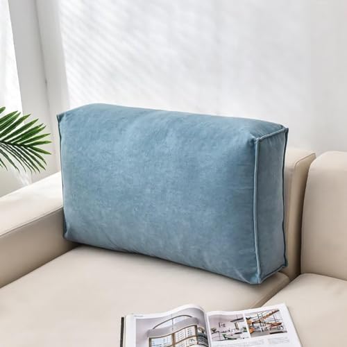 Duża dekoracyjna poduszka pod plecy do sofy - Wygodna poduszka do czytania - Idealna do dekoracji domu i relaksu - 60 x 12 x 45 cm