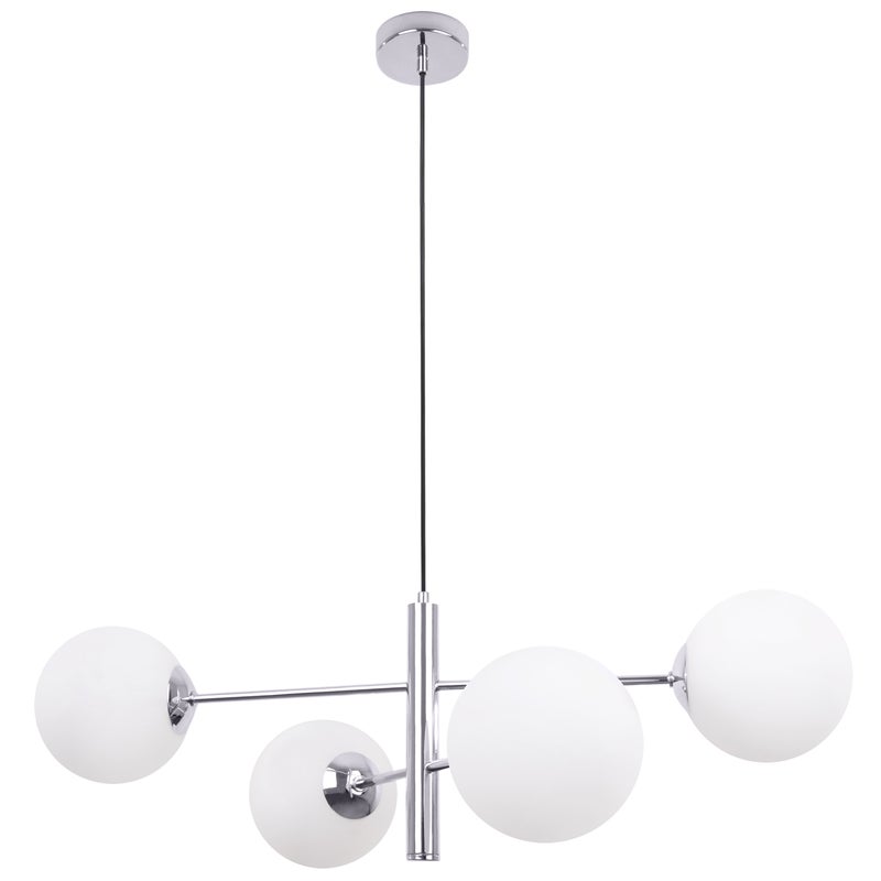 Lampa sufitowa wisząca Light Home LH Vicenza 4x E14 60W srebrny