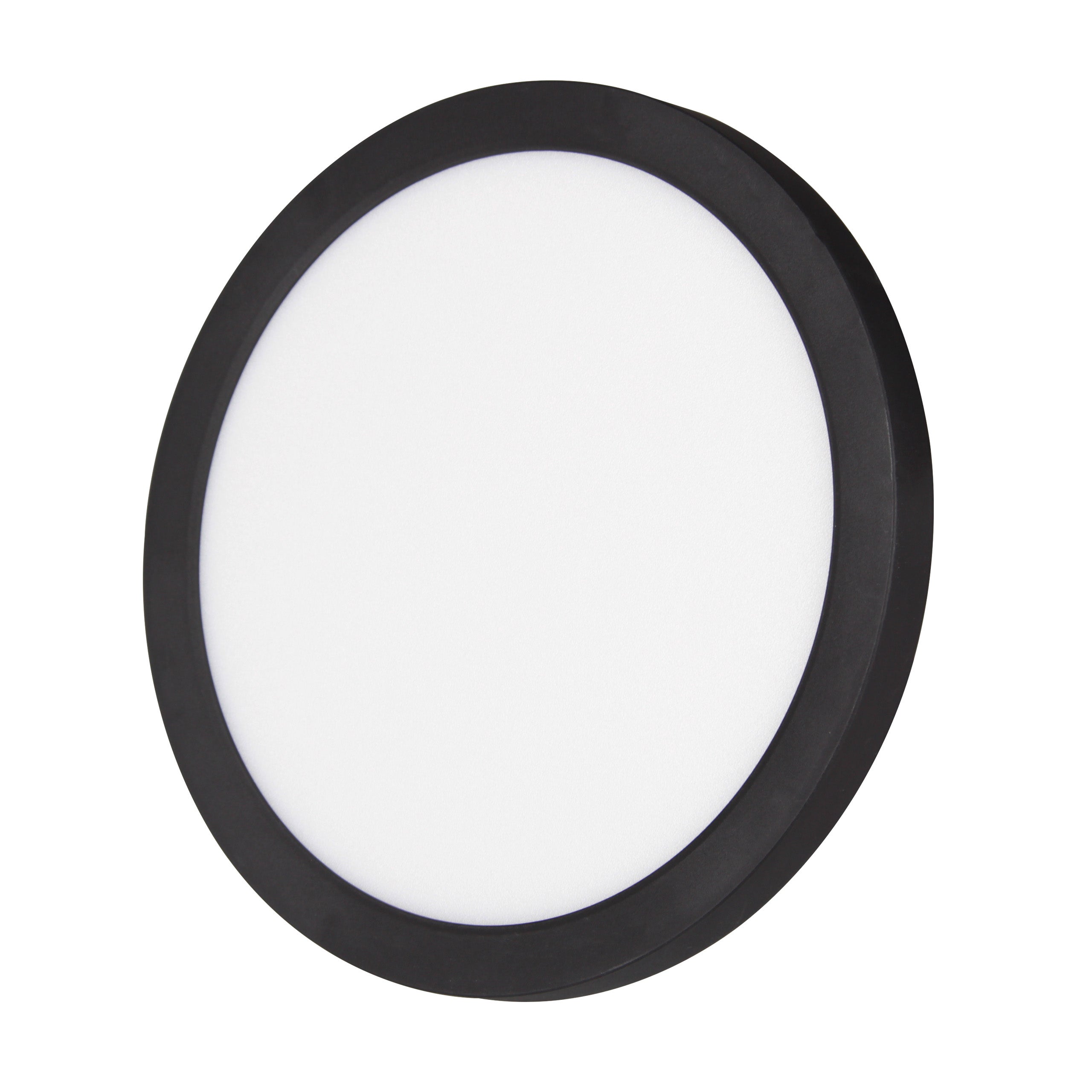 Panel LED 18W 22,5cm IP20 4000K neutralna biel 2w1 plafon sufitowy okrągły czarny XUDO