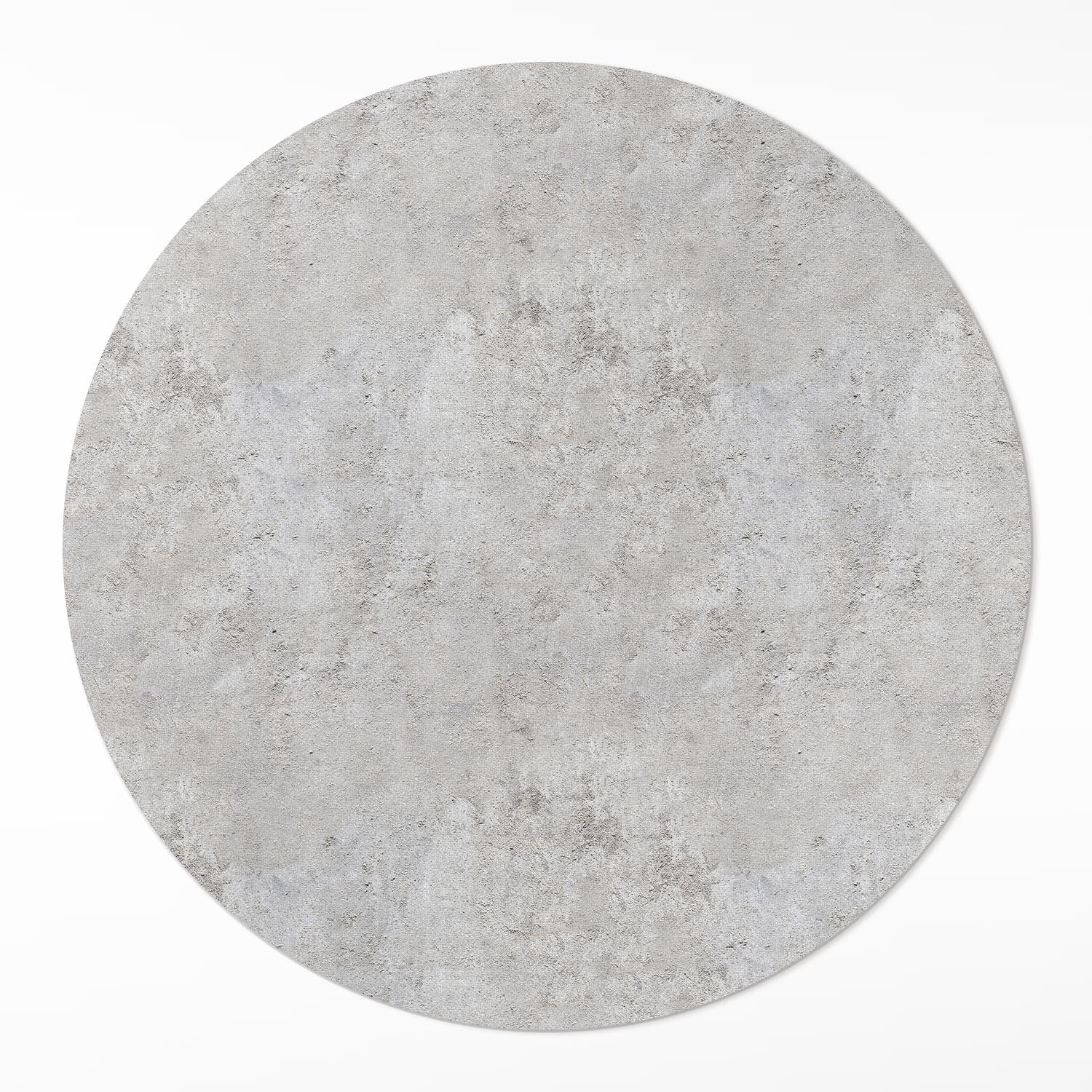 Dywan PCV okrągły, surowy kamień beton industrialny tekstura 90x90 cmArtPrintCave