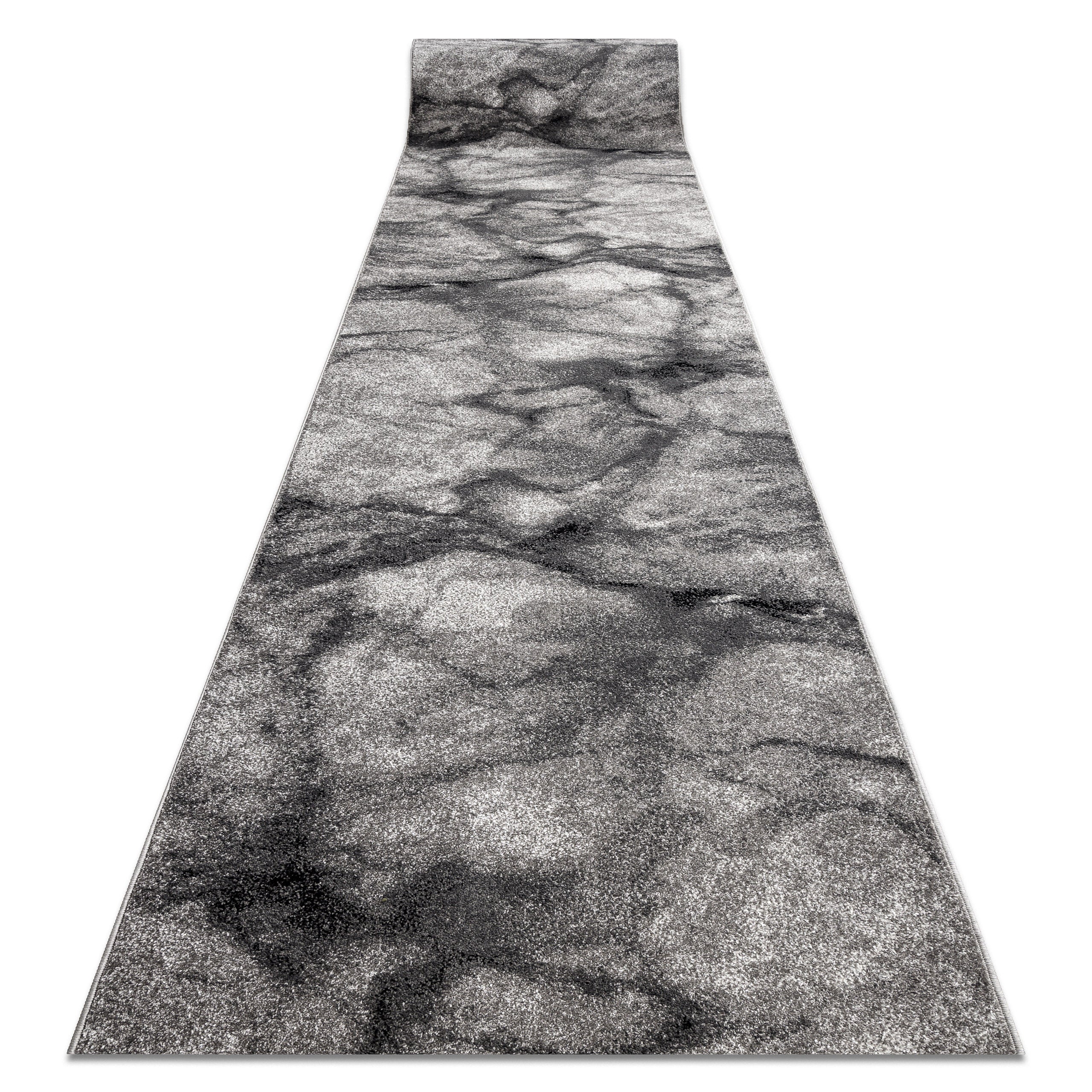 Chodnik SILVER Marble marmur szary 80cm 80x680 cm