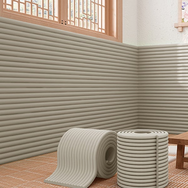 Pogrubiona listwa narożna 20 cm x 2 m, na parapet, na ścianę i łóżko, naklejka piankowa narożna, 1 rolka