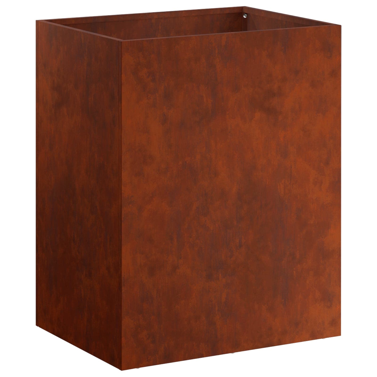 Donica Ogrodowa Corten 40x30x40 cm Rdzawa na Taras na Balkon na Kwiaty