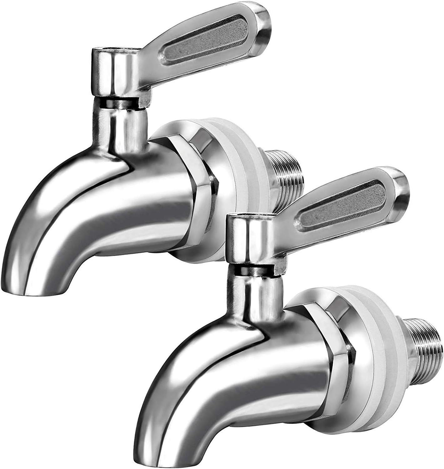 Zamienna kranik do dystrybutora napojów, kranik ze stali nierdzewnej do dystrybutora wody, otwór 16 mm (5/8 cala), 2 sztuki