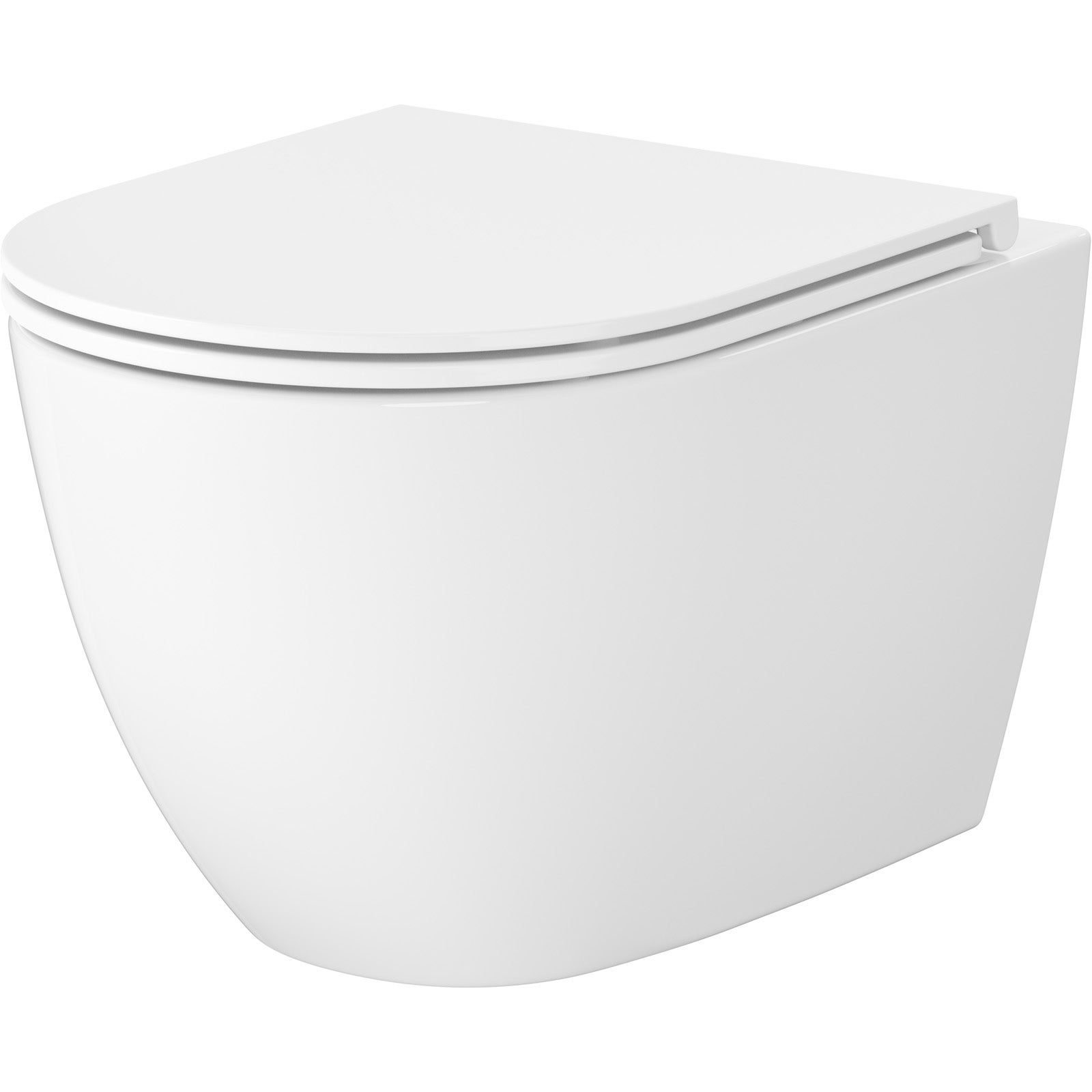 MITO Cersanit Miska WC podwieszana LIDER PRO OVAL deska duroplastowa S4039-001